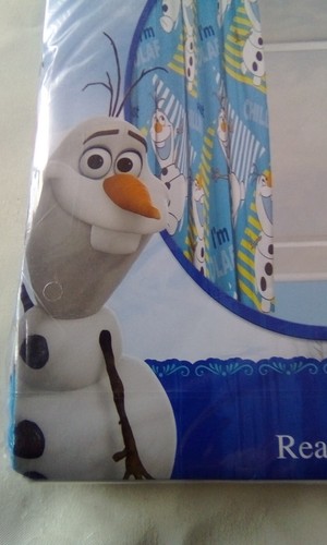 Curtains new disney olaf - new, ready
