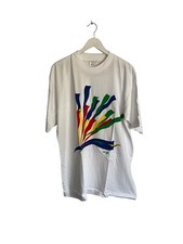 15 Rail Pull lDeadstock T Shirt 90s PG Tips Graphic Abstract Single Stitch XL