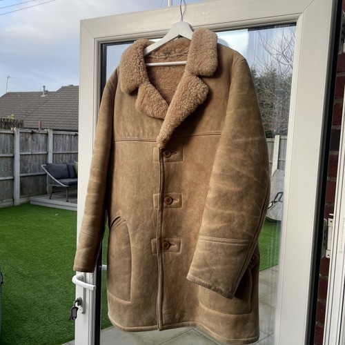 1970s sheepskin coat - 1970s,