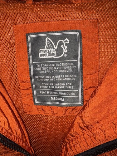 Peaceful hooligan men orange - peaceful,