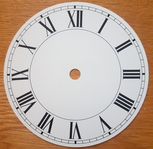 New inch clock dial face - -,
