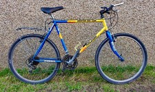 1989 Raleigh Mountain Bike Team Colours Steel Frame, Alloy Wheelset, 18 Gears