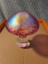 Heron Glass. Large Cranberry