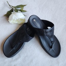 Pavers Slip-on Black Jewelled