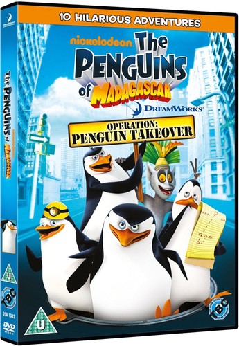 Penguins madagascar dvd - of,
