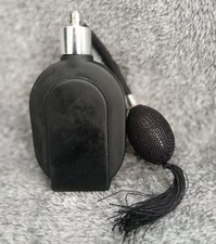Vintage Black matt perfume bottle with atomiser