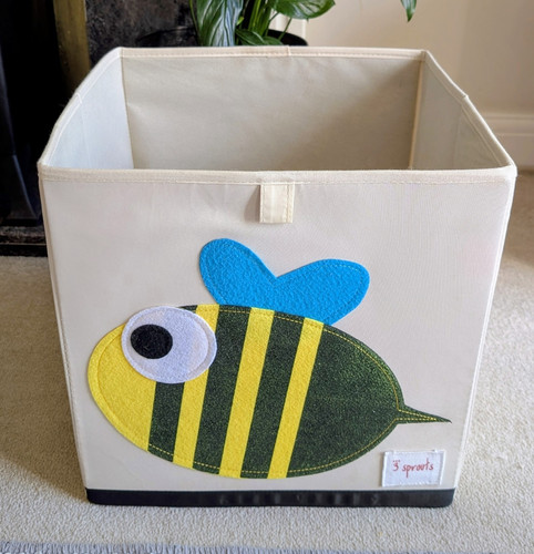 Sprouts bee cube toy storage - 3,