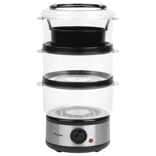 Salter tier steamer - salter, 3-tier