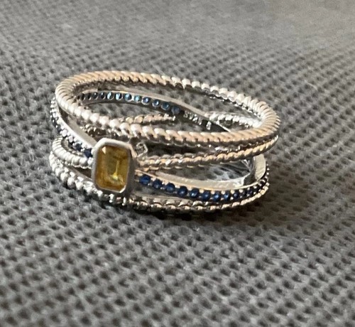 Silver tone multi - tone, band