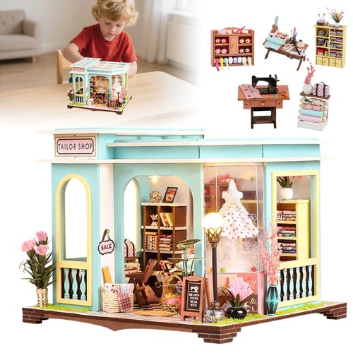 Mini tailor shop diy doll - tailor,