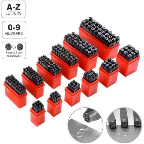 Letter number stamp - 3-12.5, mm