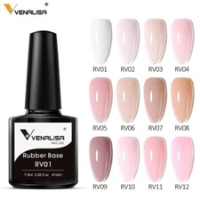 Camouflage Rubber Base Coat Nail Gel Polish Cover Colours French Manicure UV/LED