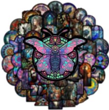 10x Stained Cathedral Glass