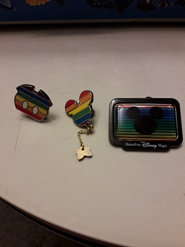 Disney pride pin badges - pride,