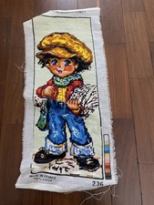 Completed vintage tapestry 