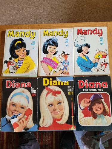 Vintage girls mandy and diana - vintage,