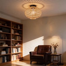 Natural Wicker Rattan Ceiling