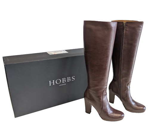 Hobbs chestnut brown leather - brown,