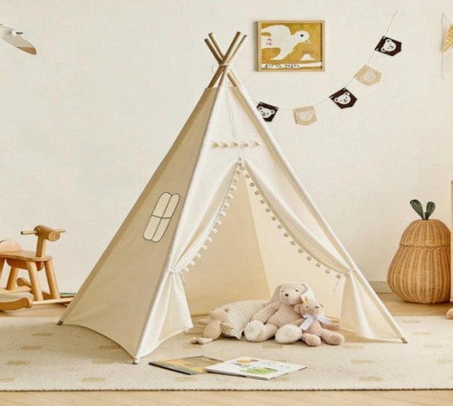 Large canvas kids teepee - canvas,