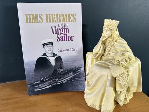 Christopher clark hms hermes - p,