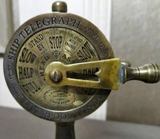 Beautiful Antique Brass Ship