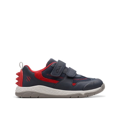 Clarks steggy tail boys navy - clarks,