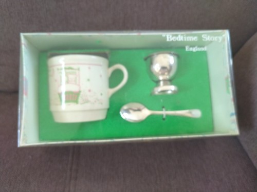 Christening gift vintage mug - gift,