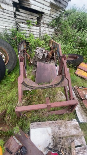 Vintage tractor loader - vintage,