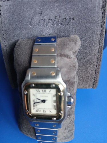 Cartier santos carree watch - santos,