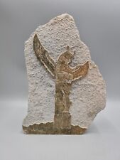 A Bas-Relief Hand Carved Stone
