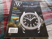 INTERNATIONAL WATCH MAGAZINE AUG. 2007 PATEK PHILIPPE 10 YRS. OF AQUANAUT