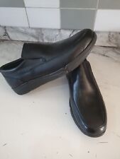 Mens Black Henleys Comfort Shoes - size 11 UK
