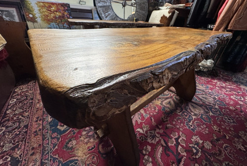Solid oak table live - oak,