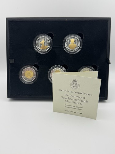 2023 tutankhamun coin - tutankhamun, 50p