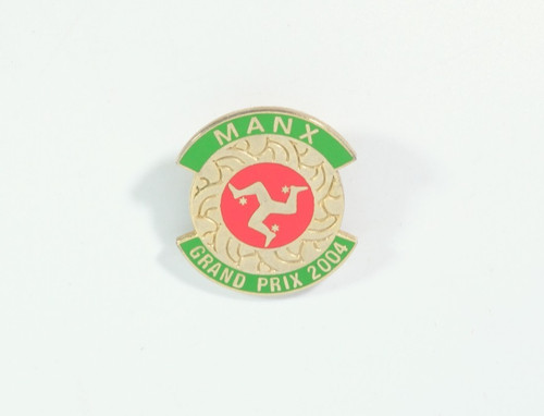 Manx grand prix 2004 pin - manx,