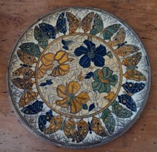 Vintage Enamel On Brass