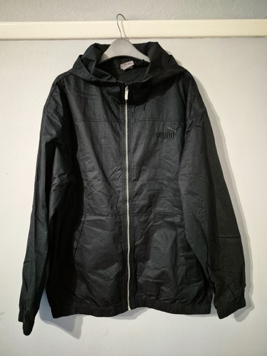 Puma essentials black hooded - puma,