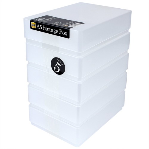 Westonboxes clear storage - a5,