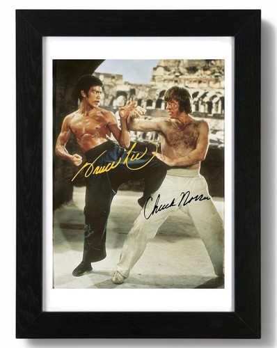Chuck norris and bruce lee - bruce,