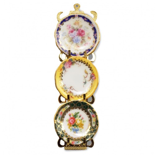 Dolls house wall plate rack - dolls,
