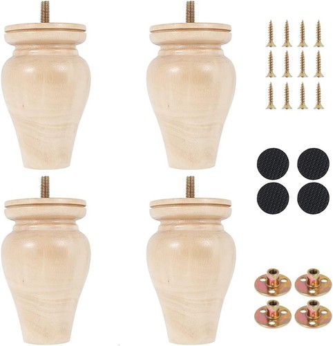 4pcs wooden furniture legs - 4pcs,