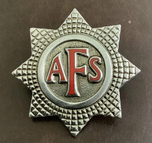Auxiliary fire service - auxiliary,