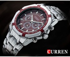 CURREN Men Luxury Brand Military Sport Mens Watches Full Steel Quartz Watch Men