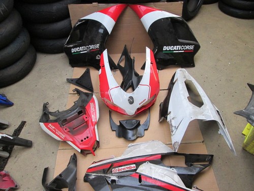 Ducati 848 damaged - ducati,