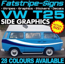 to fit VW T25 STRIPES GRAPHICS