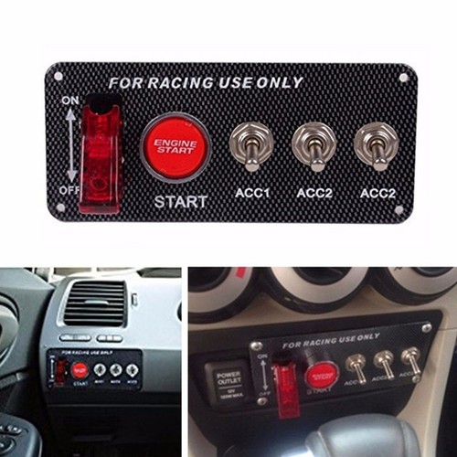 Car led toggle ignition - car,
