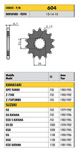 604 - SPROCKET 630 KAWASAKI