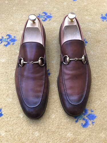 Gucci loafers leather shoes - gucci,