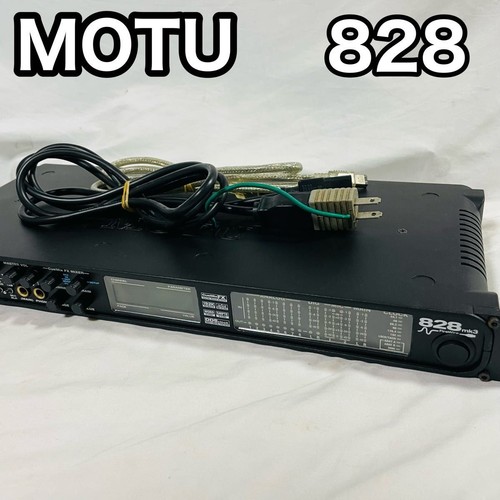 Motu 828mk3 firewire - motu, audio