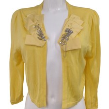 Kate Cooper Yellow Cardigan
